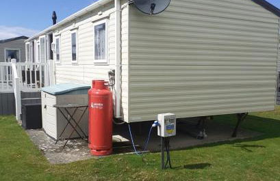 Modern 2017 model Delta Sienna static caravan in Clarach Bay - Foto 27