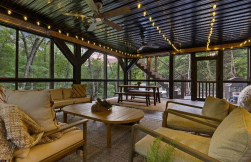 Secluded Luxe A Frame Lodge~ Hot Tub~ Fire Pit - Foto 7