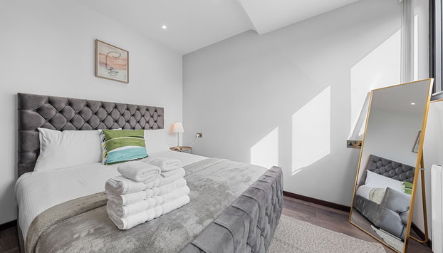 Spacious 1-bed Flat in Golders Green Near Station - Foto 4, Habitación