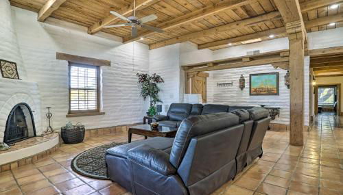 Las Cruces Home La Casa Blanca with Courtyard - Foto 5