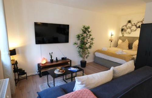 Cozy Jungle Magdeburg - Modernes Apartment mit eigenem Parkplatz - Foto 1