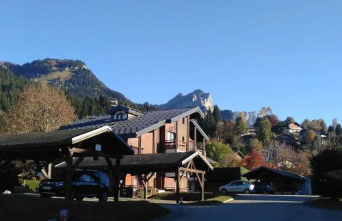 RED APPLE CARROZ Duplex de charme WIFI Parking Balcon TV Ski-Bus - Foto 6