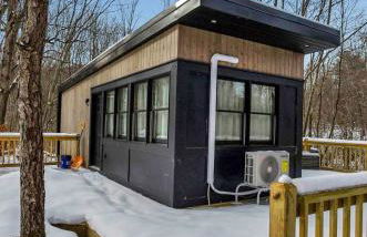 Modern Tiny Home Wraparound Deck - Foto 38