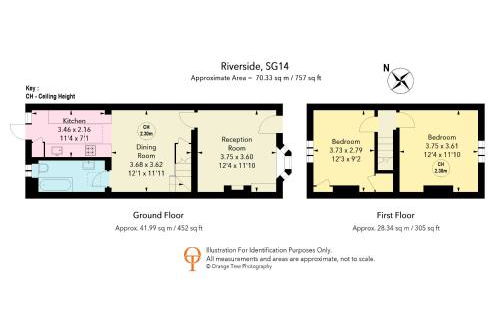 Riverside Cottage Retreat Hertford Town Sleeps 6 - Foto 56