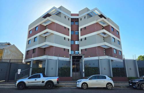 Flat novo e moderno, 4 pessoas ao lado do Paraguai - Foto 7