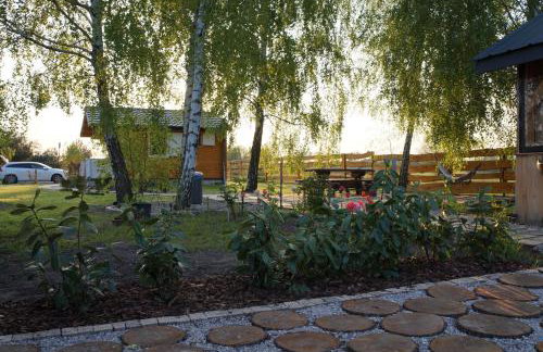 Drewniany Zakątek z sauną i jacuzzi - Foto 16