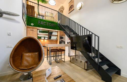 ALG310B - Amplio y moderno Loft con terraza privada en Madrid - Alquiler temporal - Photo 5