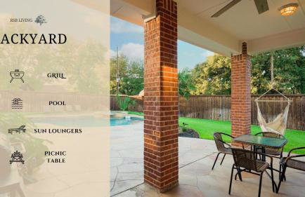 Impressive 5BR 3,5BA Holiday Home with Pool, Game Room & Cinema Room - Foto 34