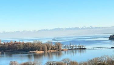 Helles Apartment mit Seeblick und großer Terrasse - Foto 4