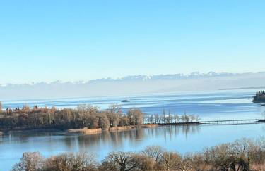 Helles Apartment mit Seeblick und großer Terrasse - Foto 4