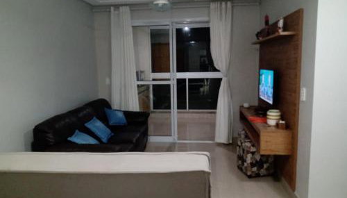 Edf Gil Nogueira-Praia Morro-Guarapari-3º Andar-APTO FTE-SOL MANHA-Piscina-Sauna-02 quartos com Ar -TV Tela Plana-Wi-Fi-Varanda Gourmet -Tela de Proteção - Purificador Água-Airfray-Dois elevadores-01 Garagem-Portaria 24 horas-50 mts da Praia do Morro - Foto 4
