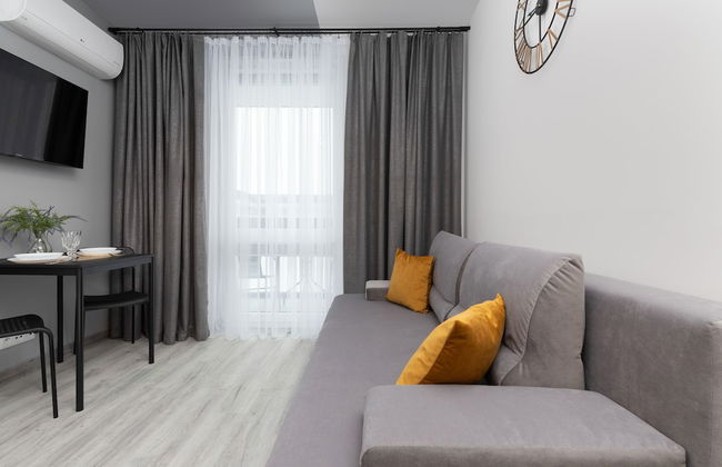 Minimalist Studio in Warsaw by Renters - Foto 6