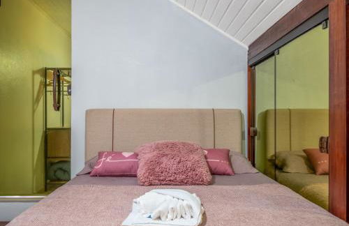 Belíssimo Duplex a 500m Lago Neg 3Q 4bikes Churrasq lareira Ar QF - Foto 29