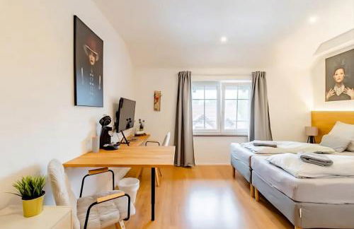 Komfortables Doppelzimmer in Kehl Goldscheuer - 1A Guesthouse - Foto 1