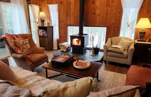 ADK Forest Cabin near Lake Placid with Hot Tub and Ice Bath - Foto 48