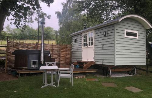 Romantic Shepherds hut with stunning sunsets - Photo 27