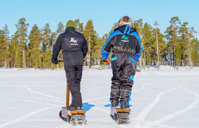 Tour en patinete de nieve por Ivalo - Foto 1