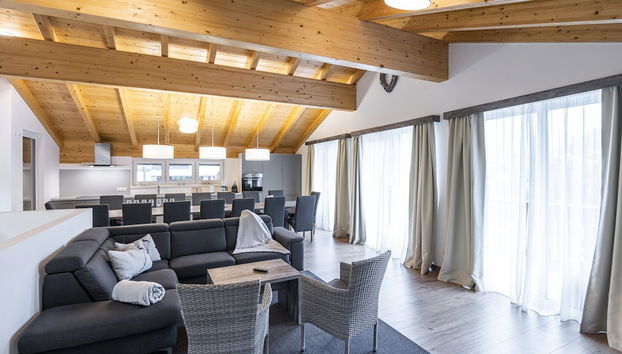 Chalet in Wagrain on Ski Slopes - Foto 4, Sala de estar