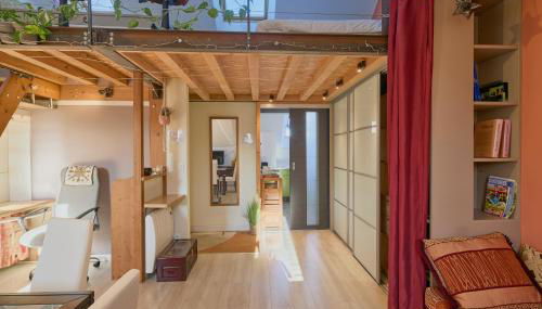 Bel appartement, mezzanine, calme, 2 coins bureaux - Home'ponopono - Foto 5, wardrobe