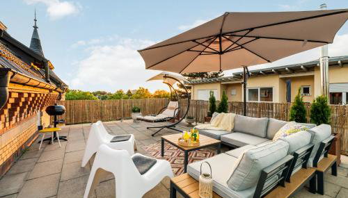 LubuNest l Terrasse mit Grill & eigenem Parkplatz - Foto 1, sunbed
