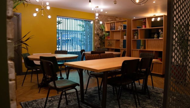 Sala de estar do lobby