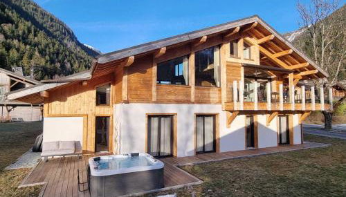 Chalet avec jacuzzi et animaux admis, vue Mont-Blanc - FR-1-343-259 - Foto 1