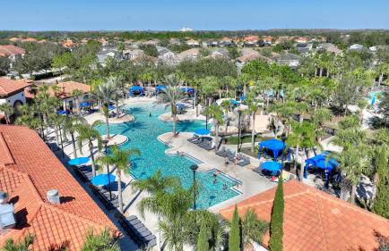 Solterra Resort Davenport FL Clubhouse Area - 7 Bedroom 6 Bath Home with Private Pool Spa - Lazy River 20 min from Disney - Foto 126