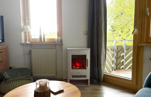 Fewo Herzgrün direkt an Wanderwegen mit traumhafter Aussicht Sauna E-Ladestation - Foto 6