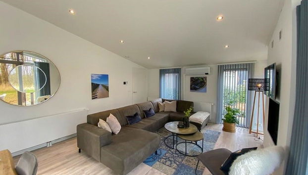 Beautiful Holiday Home With A/c, in a Holiday Park - Foto 4, Zona de estar