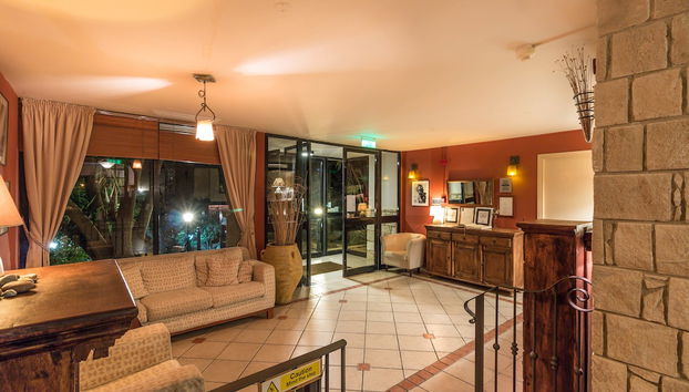 Zona de estar del vestíbulo