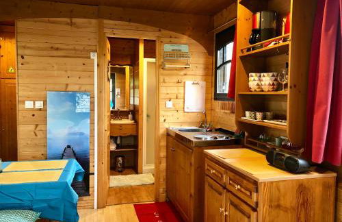 Millygite roulotte - 4 seasons Chalet-on-wheels - Foto 5