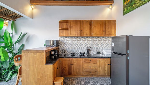 The Secret Jungle Villas Seminyak - Foto 4, Cocina básica privada