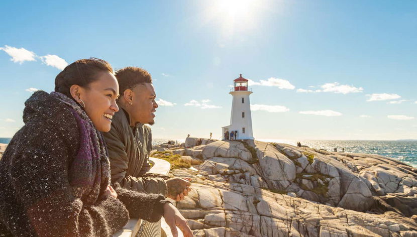Peggy's Cove Day Trip - Photo 3, Enjoying the views at Peggy's Cove