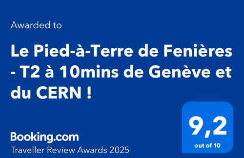Le Pied-à-Terre de Fenières - T2 à 10mins de Genève et du CERN ! - Foto 8