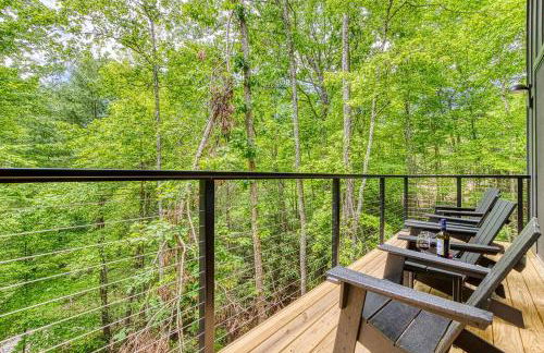 Peaceful Smoky Treehouse| Hot Tub • Hammock • Deck - Foto 12