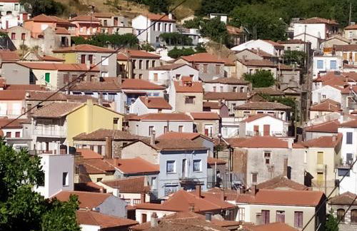 Διώροφο πέτρινο σπίτι με θέα Agiasos Classic Stone House - Foto 20