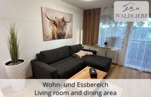 Exklusives 5-Sterne Apartment Waldliebe mit Indoor-Pool, Sauna, top Lage und Ausblick in die Natur, Hunde willkommen - Foto 4