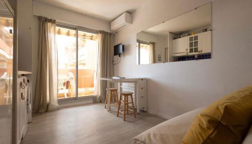 Studio cabine Les Rives de la Favière piscine et tennis les pieds dans l'eau - Foto 2