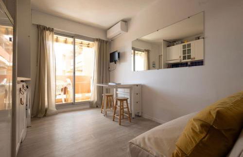 Studio cabine Les Rives de la Favière piscine et tennis les pieds dans l'eau - Foto 2