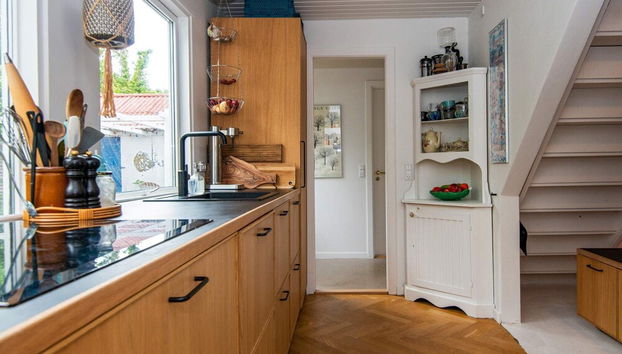 4 Person Holiday Home in Ebeltoft - Foto 4, Cocina privada