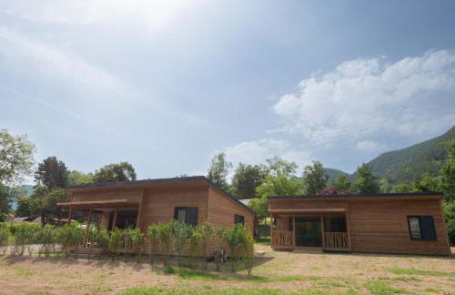 Gîte Chalet 6/8 pers. - Camping Les Berges du Bramont - Foto 15