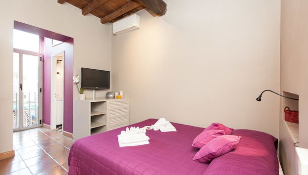 Rental In Rome Mattonato - Foto 3, Camera