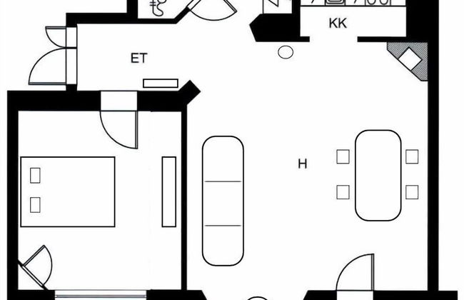 1br apartment with balcony and sea view - Foto 10
