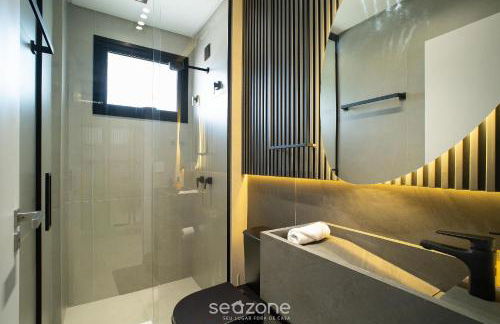 Estadia tranquila e completa em prédio com piscina – VPD - Foto 40