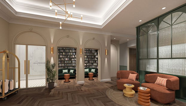 Hôtel Lepoussin - Foto 3, Sala de estar do lobby