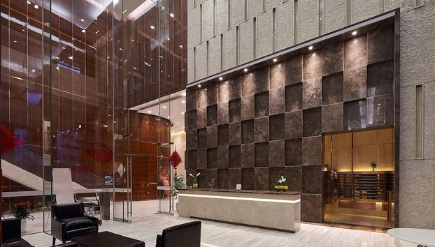 Air Suites Chunxi Chengdu - Foto 3, Zona de estar del vestíbulo