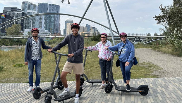 Tour en patinete eléctrico por Calgary - Foto 2, Sooter Tour in Calgary