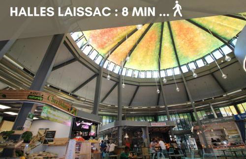 NOUVEAU - Jungle Montpeul - Clim - Wifi fibre - Netflix - 5' du centre et gare - Parking - Loggia - 15' des plages - Foto 23