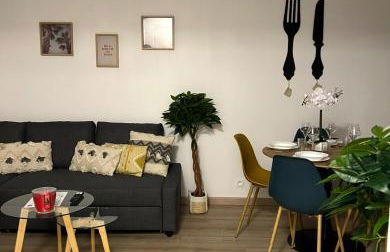 PARIS-MONTROUGE Magnifique Appartement 2 pièce de 36m2 - très cosy pour 1 à 5 personnes refait à neuf - ENTIRE APARTMENT LUXIRIOUS AND WARM - Montrouge Paris 14ème - Proche Aéroport Orly & Parc Expositions Porte de Versailles FREE WIFI GRATUIT - Foto 38