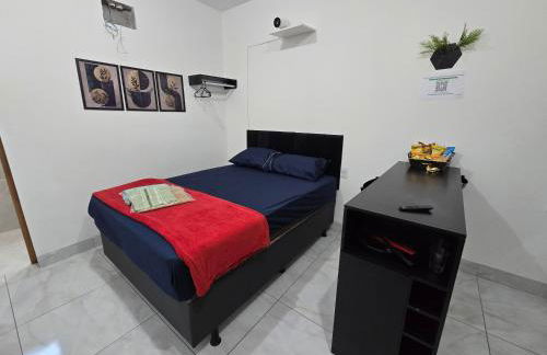 Flat completo 12 minutos do centro com lojas variadas - Foto 6